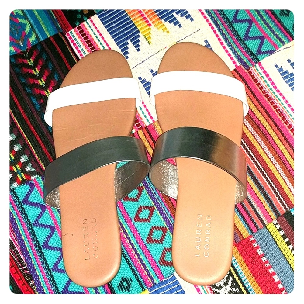 Lauren Conrad strap sandals
